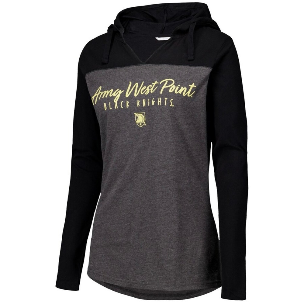 Camp David Army West Point Black Knights Women 2XL Hoodie Shirt Black Grey NEW